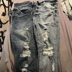 Two pairs of Judy Blue Jeans 16w